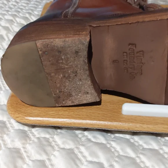 Vintage Foundry Leather Combat Boots - Picture 4 of 7